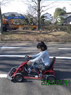 ゴーカートに乗れる公園