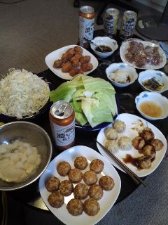 たこ焼きキャベツパーティー!